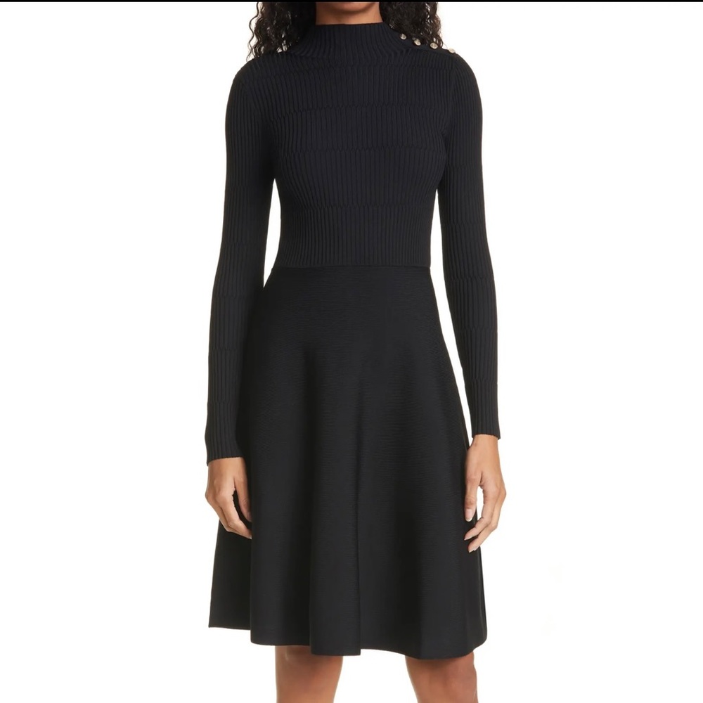 NWOT Ted Baker sweater skater midi dress